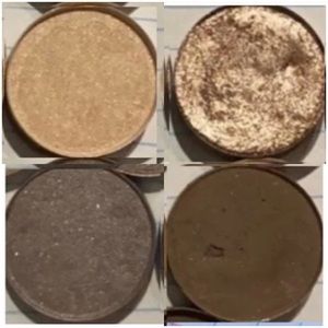 4 MAC eyeshadows